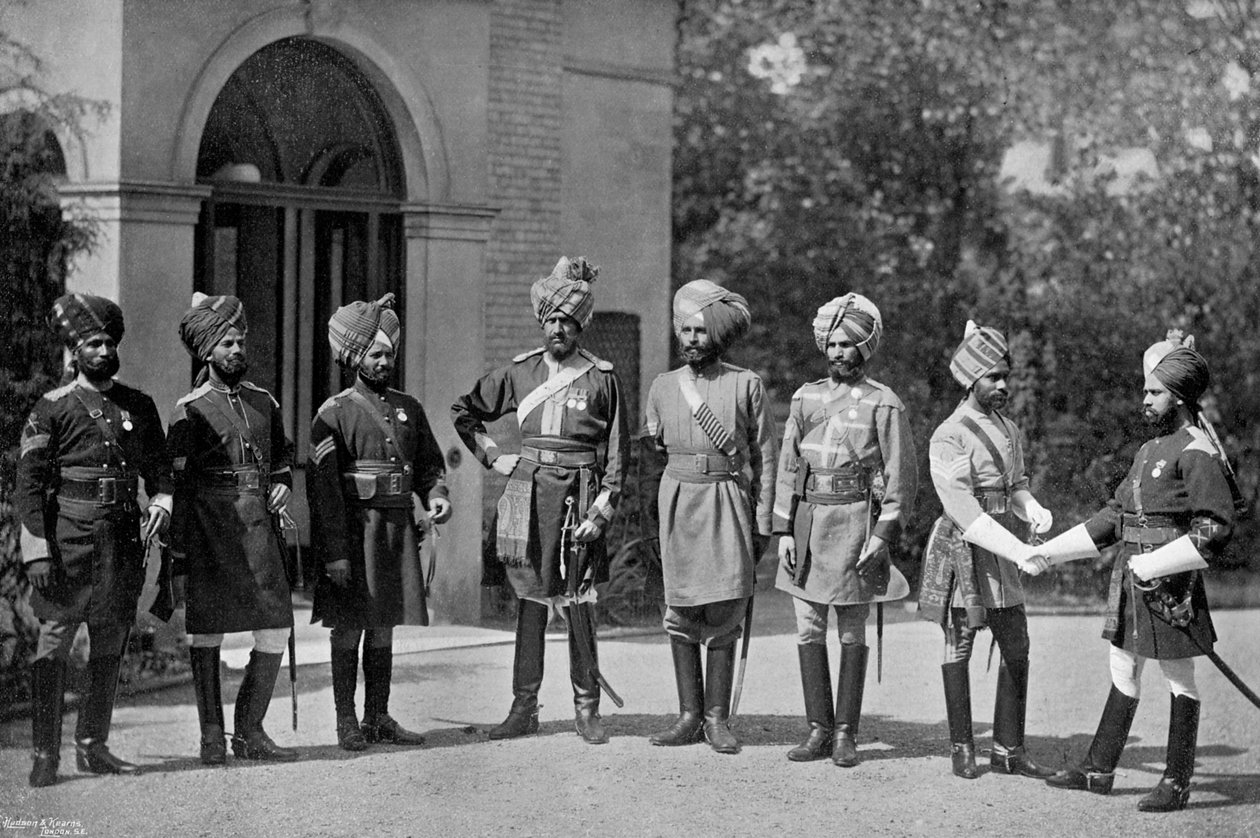 भारतीय घुड़सवार, 1896 द्वारा ग्रेगरी और सह