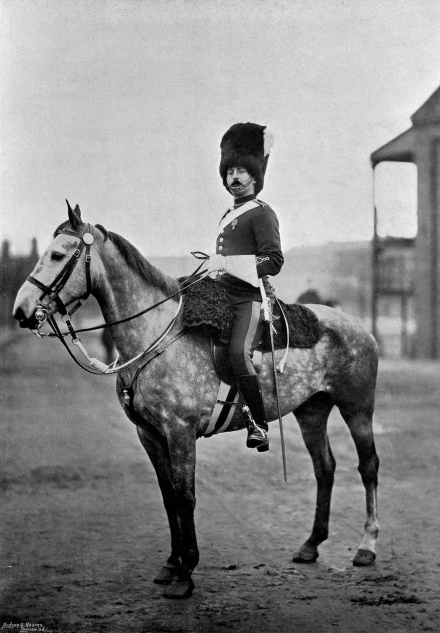 सार्जेंट मेजर जी डंकन, रेजिमेंटल सार्जेंट-मेजर ऑफ़ द स्कॉट्स ग्रेज़, 1896 द्वारा ग्रेगरी और सह