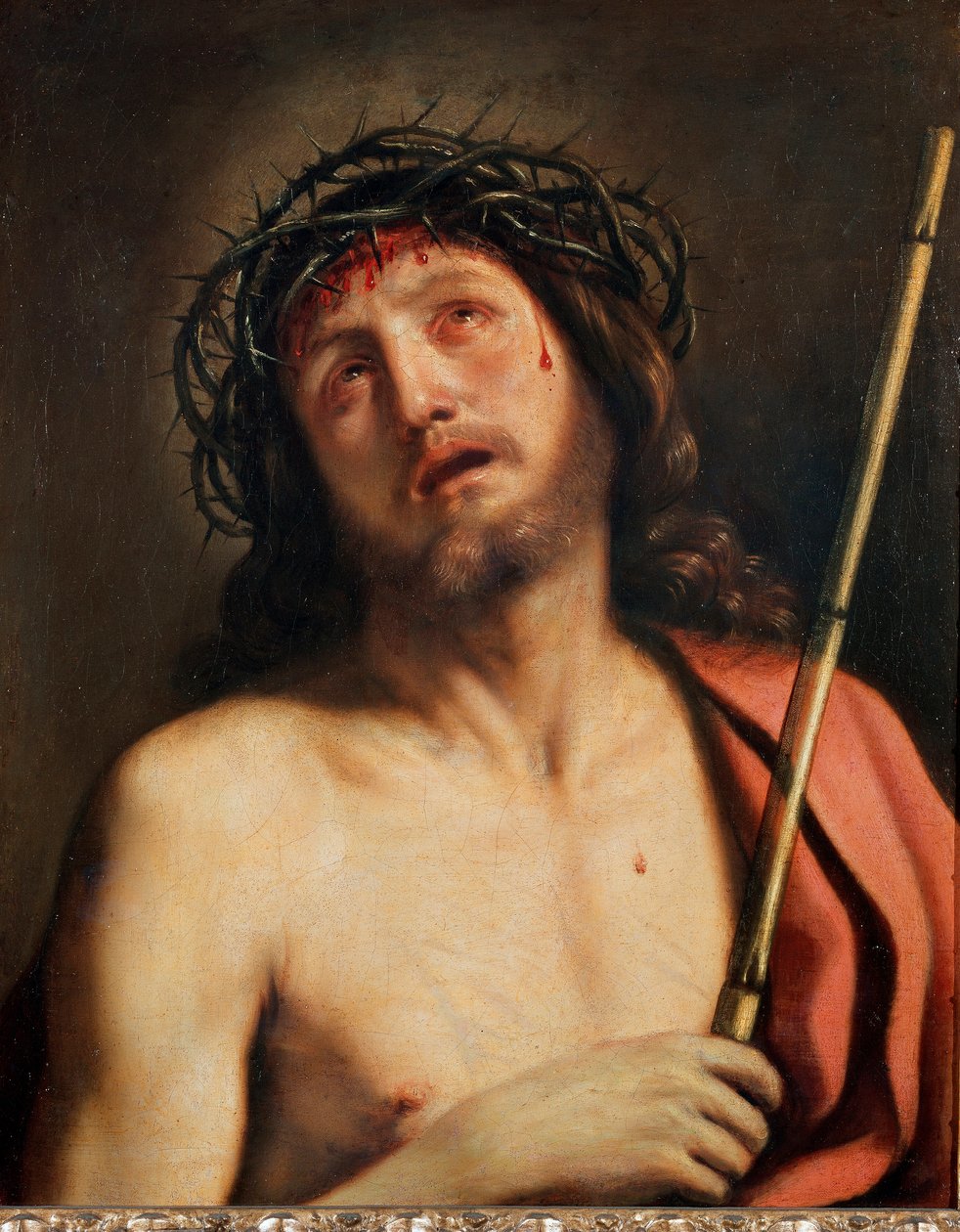 रोम, गैलेरिया कोर्सिनी के आसपास जियोवानी फ्रांसेस्को बारबेरी गुएरचिन dit Il Guercino (1591-1666) 1618 द्वारा एक्से होमो पेंटिंग द्वारा ग्वेर्सिनो