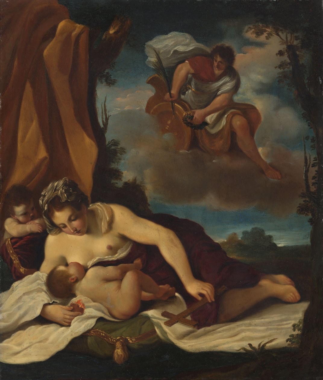  द्वारा Guercino (प्रतिलिपि के बाद)