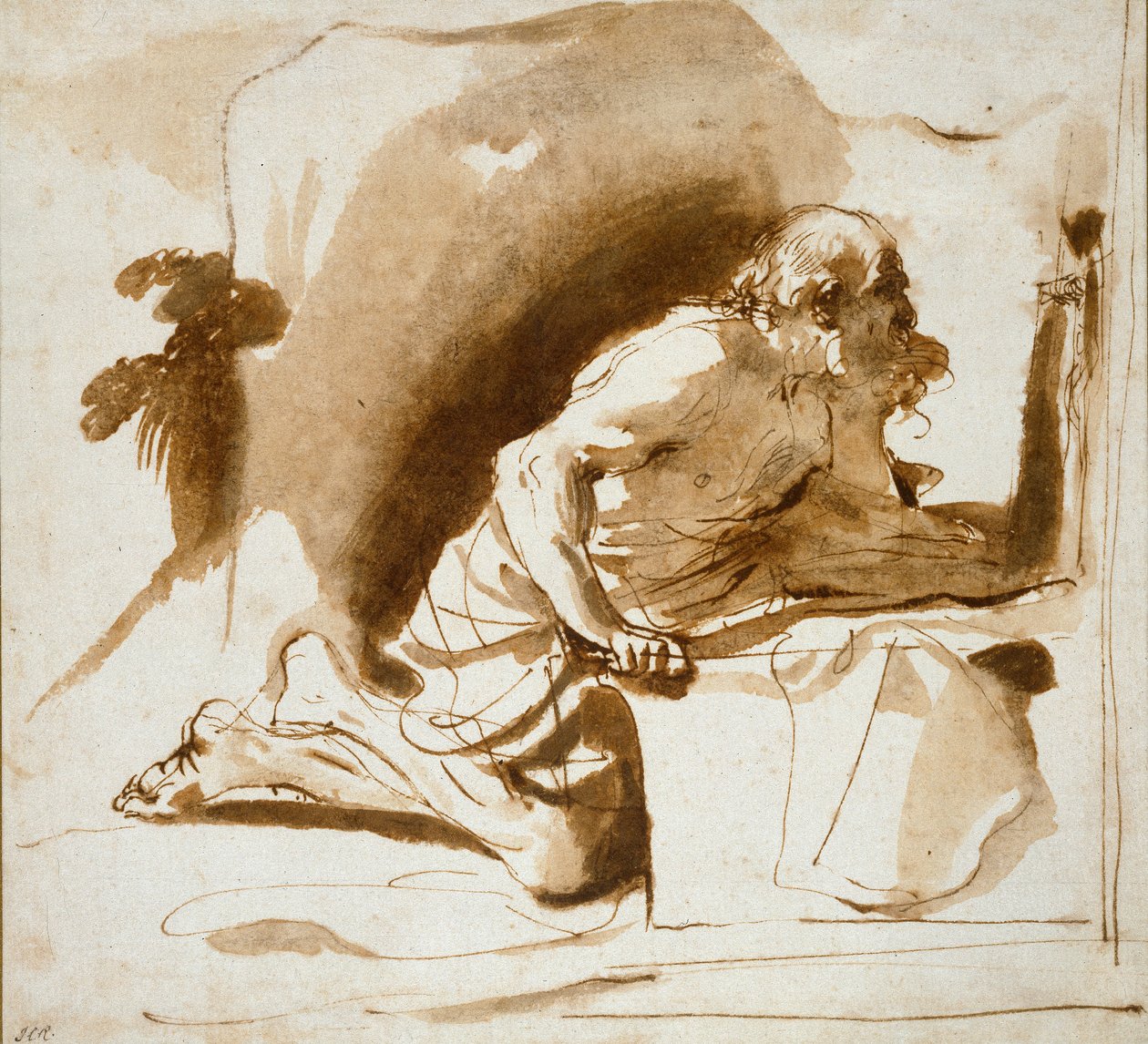 सेंट जेरोम, c.1622-1624 द्वारा ग्वेर्सिनो