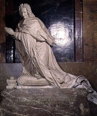 कार्डिनल गिलौम डुबोइस का मकबरा (1656-1723) 1705 (संगमरमर) द्वारा गिलौम I Coustou