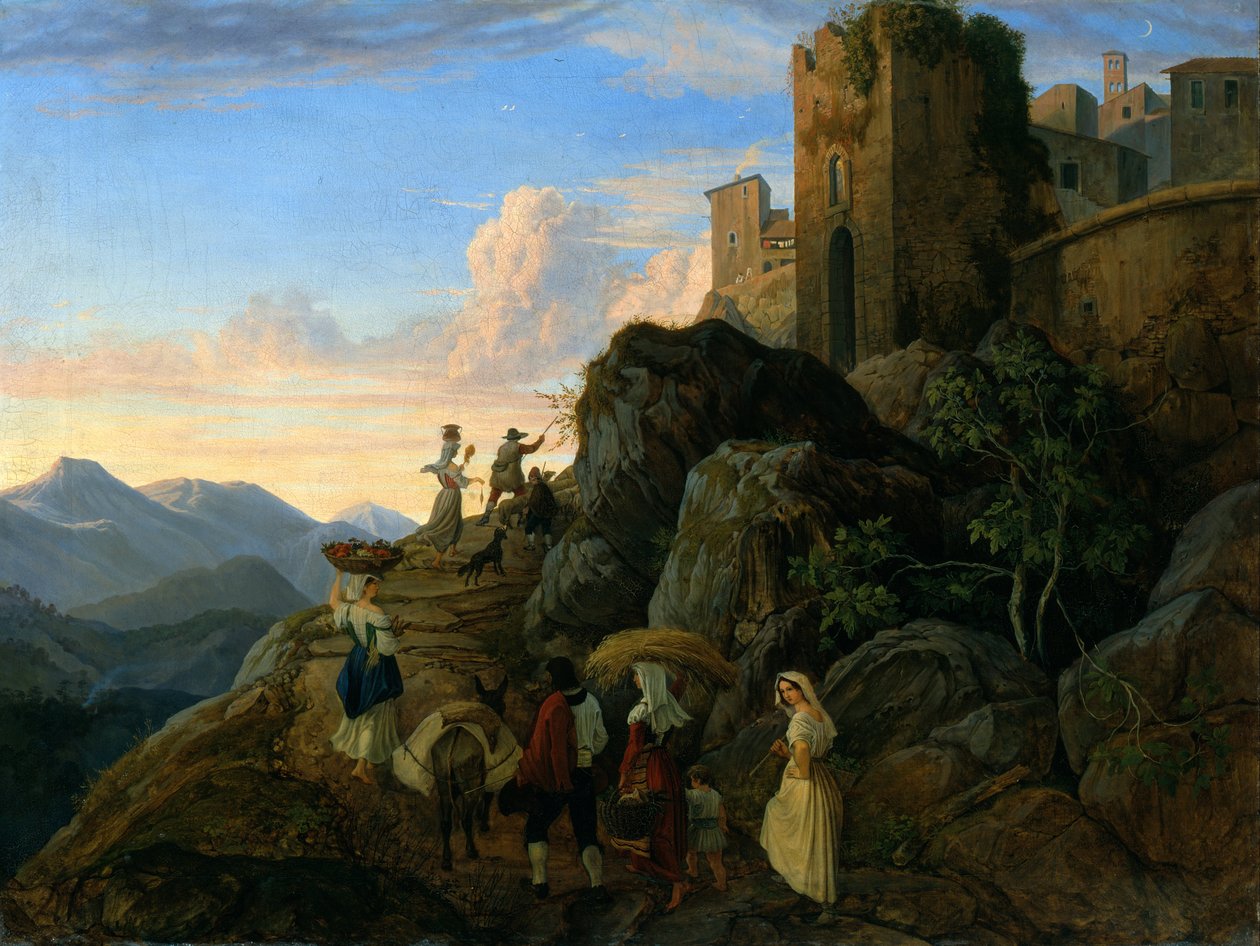 Civitella (शाम) द्वारा गुस्ताव कार्ल लुडविग रिक्टर
