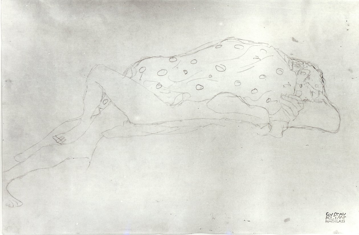 प्रेमी, c.1913 द्वारा गुस्ताव क्लिम्ट