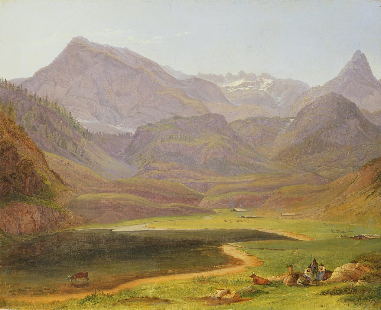 द फंटेंस, 1841 द्वारा गुस्ताव रेनहोल्ड