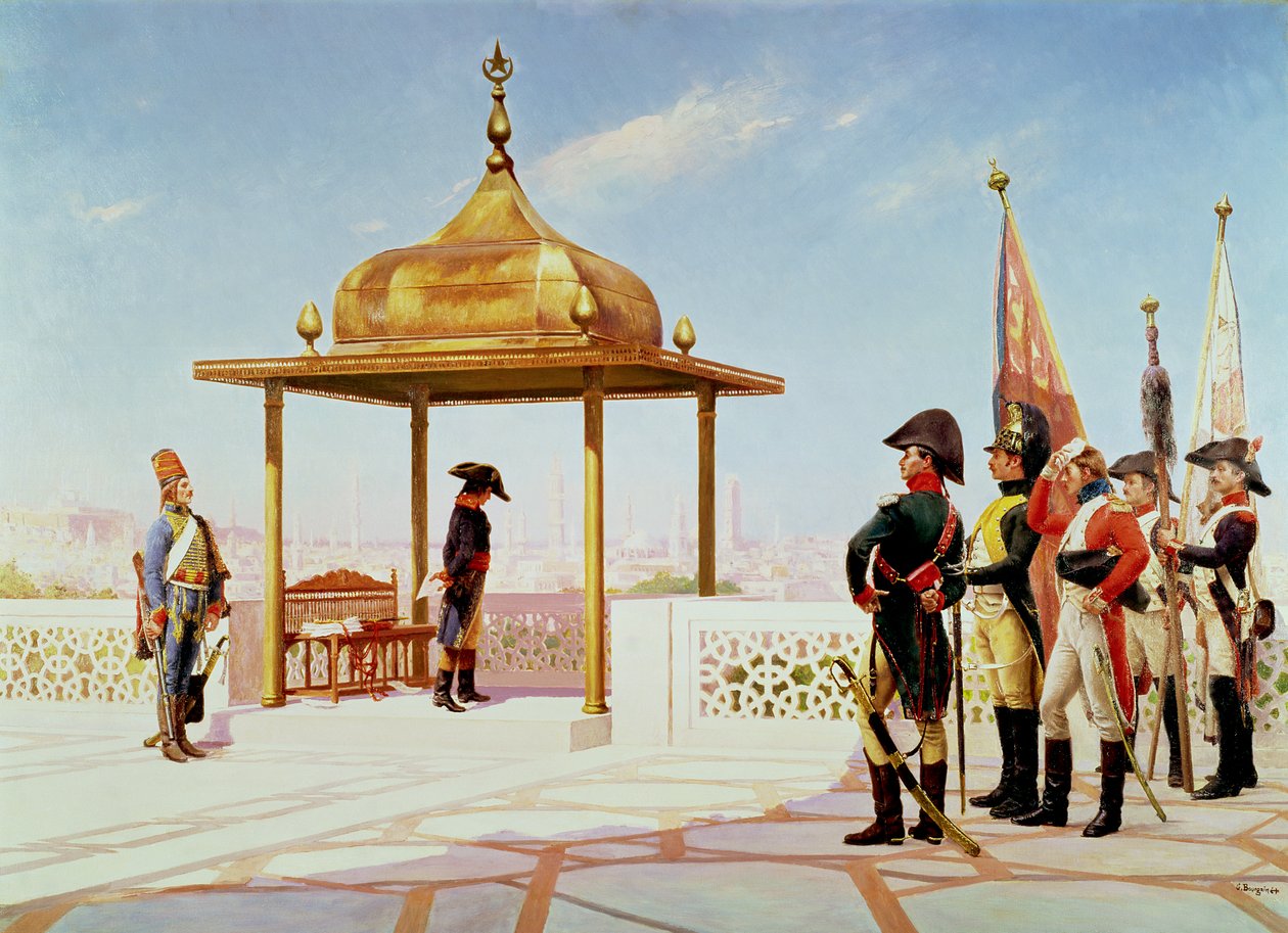 काहिरा में नेपोलियन, 1798 द्वारा गुस्ताव बोबर्गैन