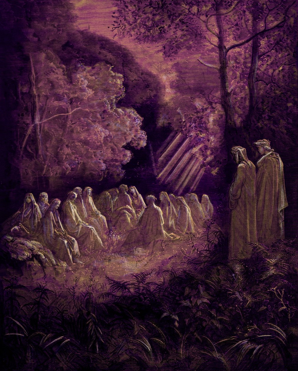 Dantes Purgatory द्वारा गुस्ताव डोर