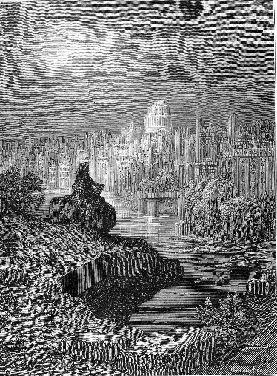 ब्लैंकहार्ड जेरोल्ड, 1872 द्वारा &39;द न्यू जोसेन्डर&39; का चित्रण &39;लंदन: ए पिलग्रिमेज&39; से किया गया है द्वारा गुस्ताव डोर