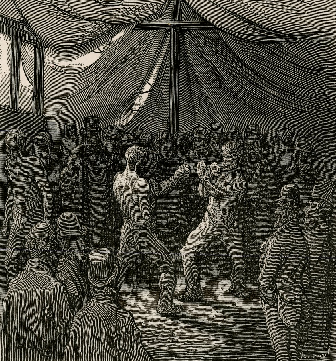 द प्राइज फाइट, 1872 द्वारा गुस्ताव डोर
