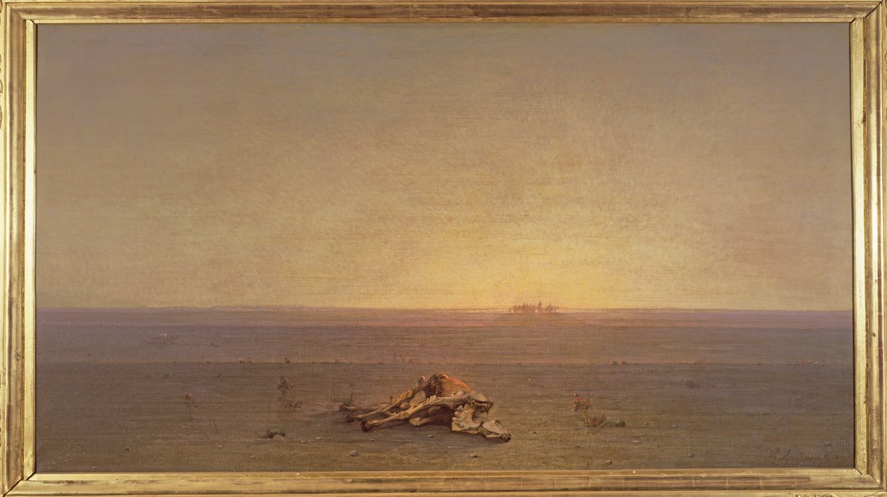 सहारा या, द डेजर्ट, 1867 द्वारा गुस्ताव गुइलौमेट