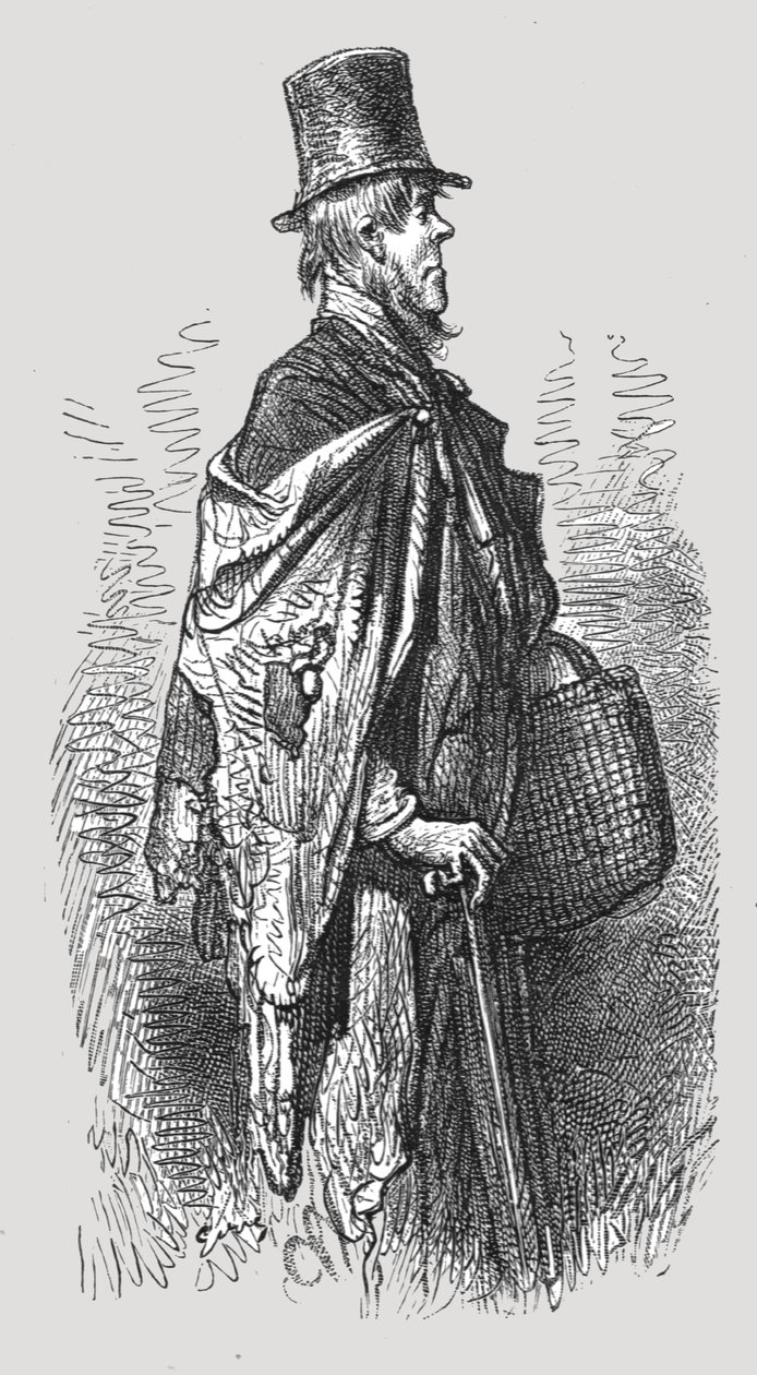 ए ग्रीनविच बोट ट्रैवलर, 1872। द्वारा गुस्ताव डोर