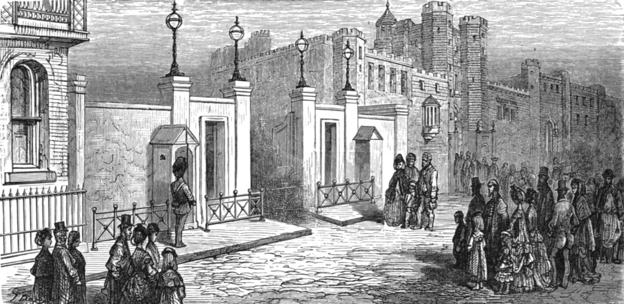 मार्लबोरो हाउस - प्रिंस की अपेक्षा, 1872। द्वारा गुस्ताव डोर