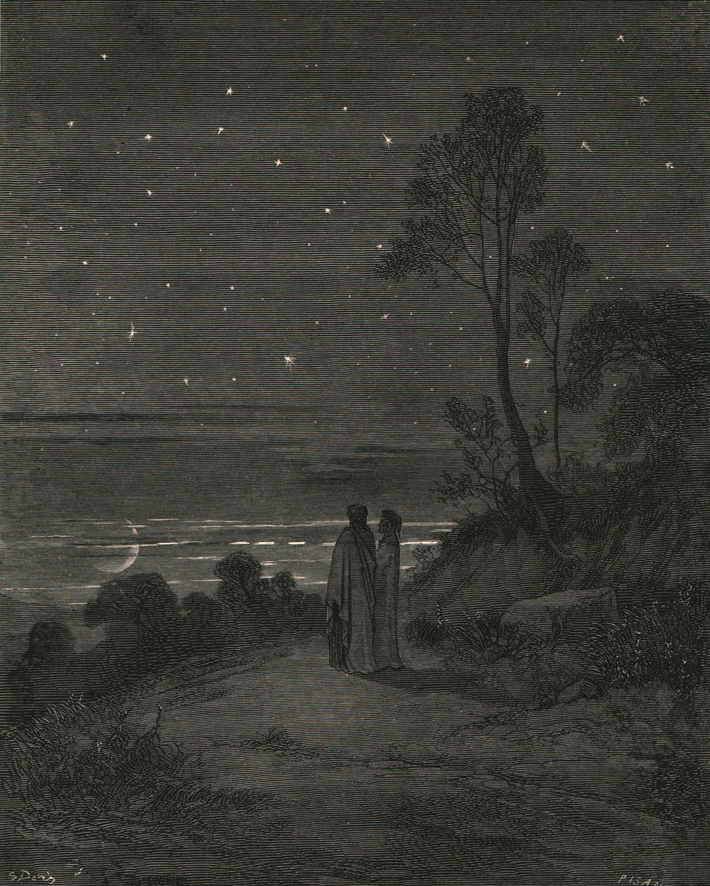 अब दिन था, c1890। द्वारा गुस्ताव डोर