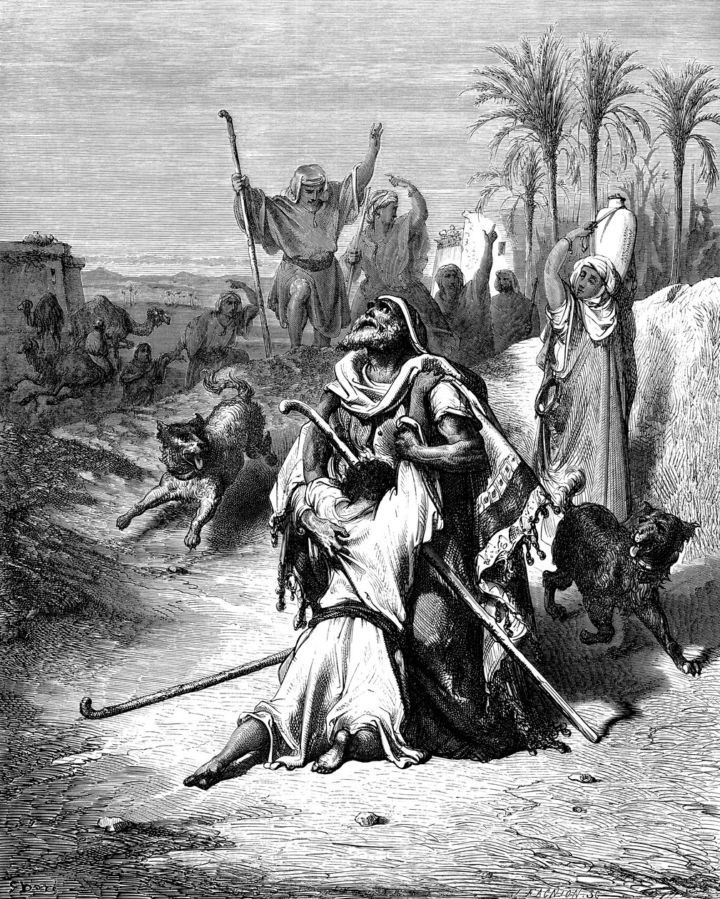 उड़ाऊ पुत्र की वापसी, 1865-1866 द्वारा गुस्ताव डोर