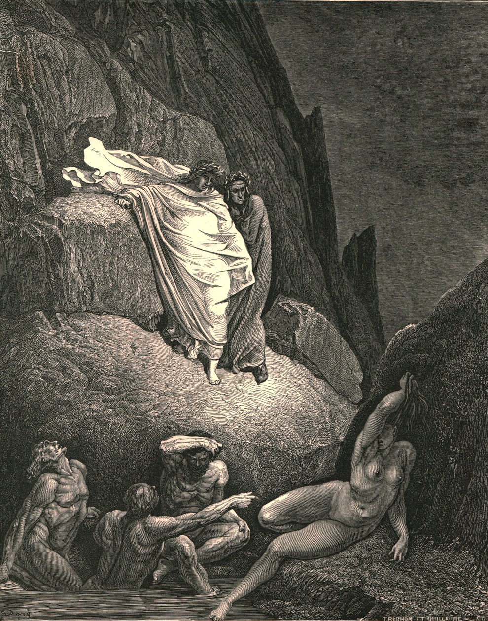 थायस यह है, हार्लोट, c1890। द्वारा गुस्ताव डोर
