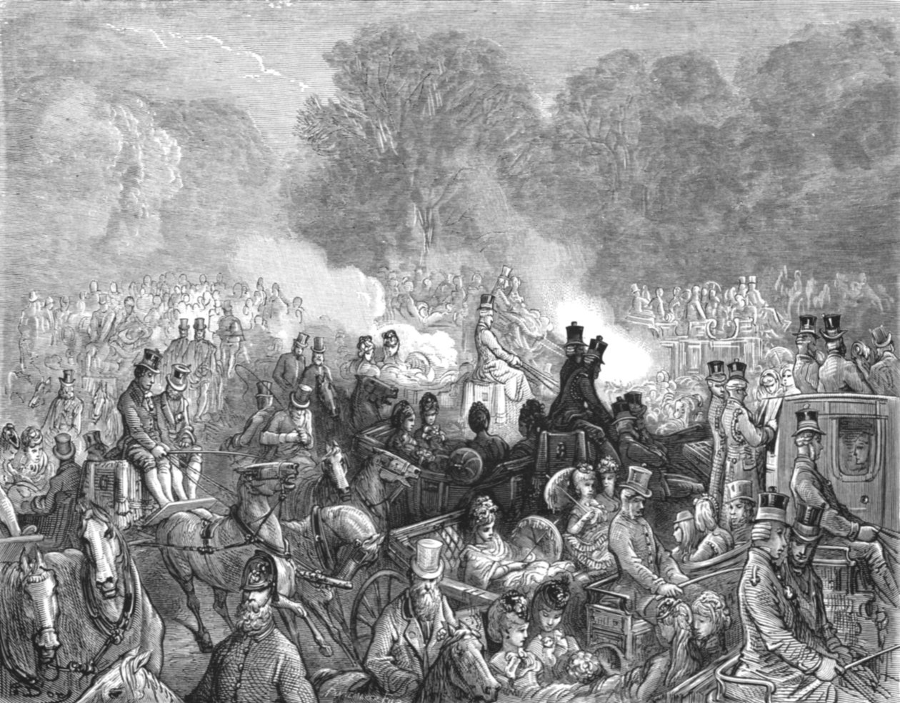 द ड्राइव, 1872। द्वारा गुस्ताव डोर