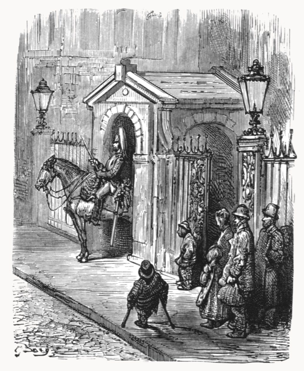 द हॉर्स गार्ड्स, 1872। द्वारा गुस्ताव डोर