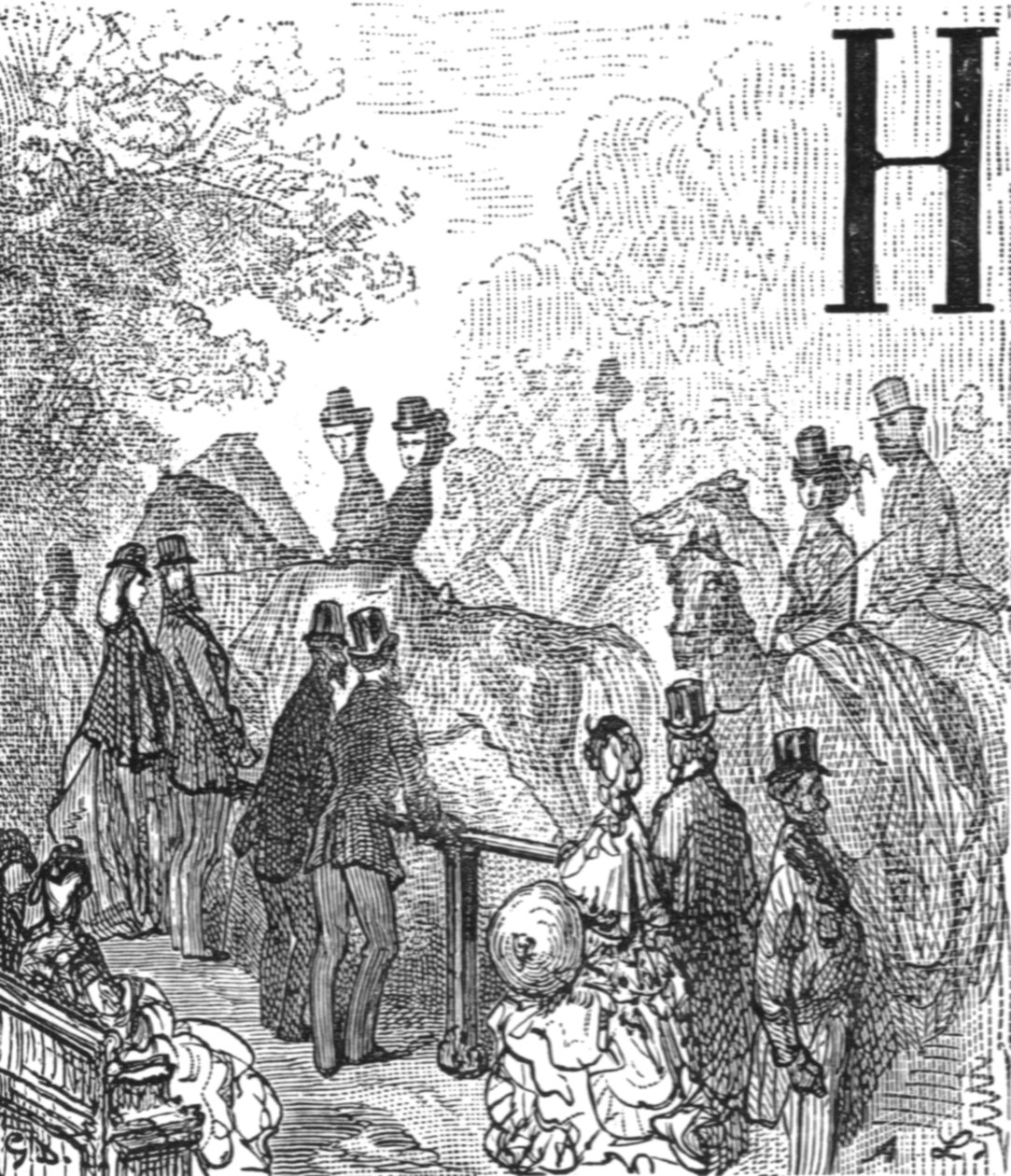 'द रो', 1872। द्वारा गुस्ताव डोर