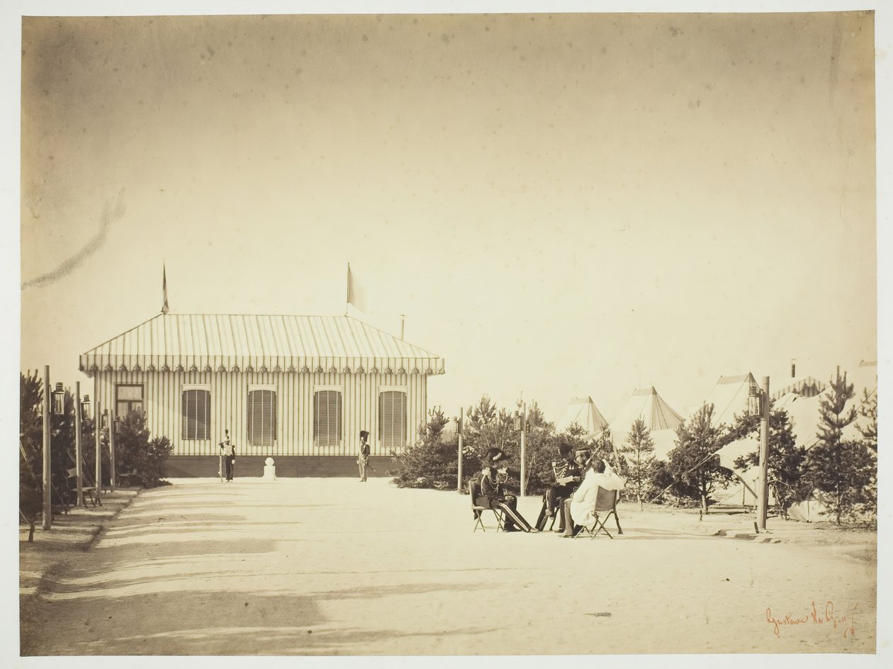 शीर्षकहीन [अधिकारी], 1857। द्वारा गुस्ताव लेग्रे