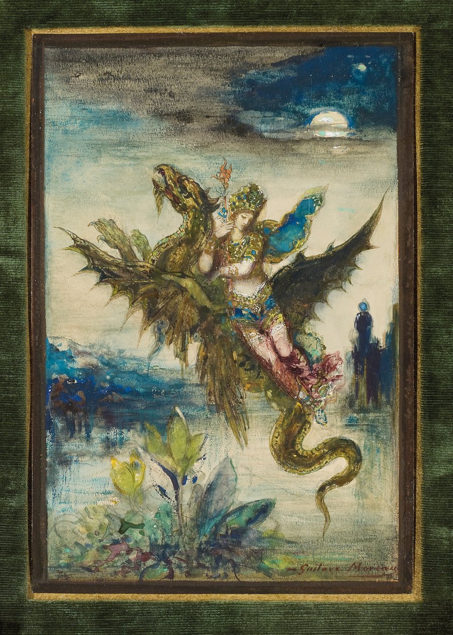 ओरिएंट या पेरी का सपना, c.1881 द्वारा गुस्तावे मोरो