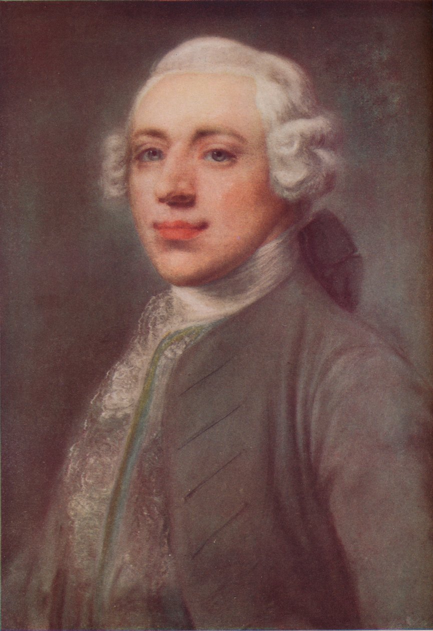 गुस्तावस हैमिल्टन 1739-1775, आयरिश लघु चित्रकार, 18 वीं शताब्दी, 1923 द्वारा गुस्तावस हैमिल्टन