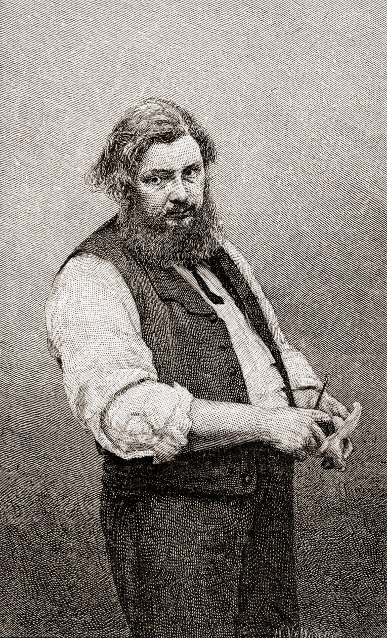 सेंचुरी इलस्ट्रेटेड मंथली मैगज़ीन से जीन डेसिरे गुस्तावे कोर्टबेट, 1884 में प्रकाशित (लकड़ी की नक्काशी) द्वारा एच। वेल्टन