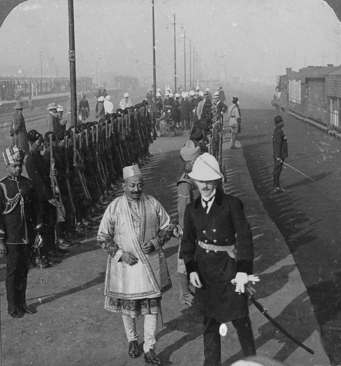 1912 में दिल्ली, भारत में बनारस के महाराजा का राज्य आगमन द्वारा एचडी गिरवुड