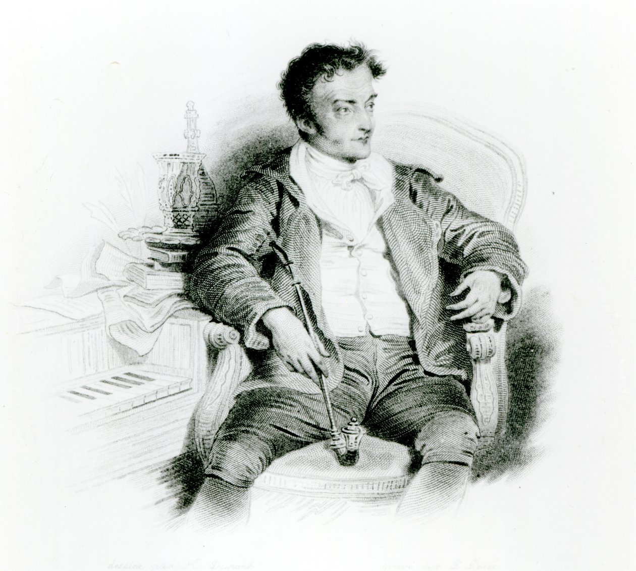 अर्नस्ट थियोडोर एमादस हॉफमैन (1776-1822) द्वारा एच। डुपोंट