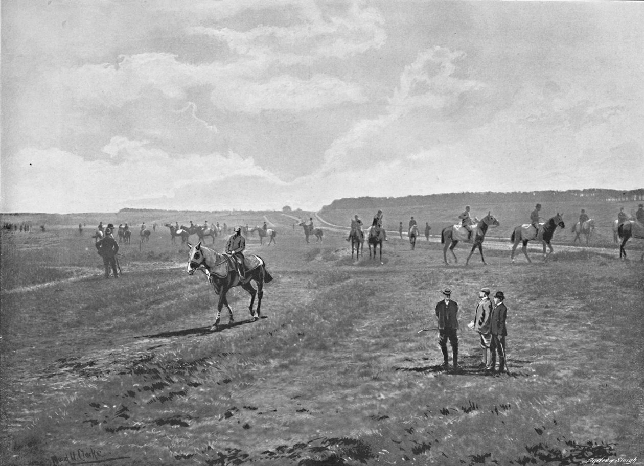 बूरी हिल्स, न्यूमार्केट, c1896 द्वारा एचआर शेरबोर्न