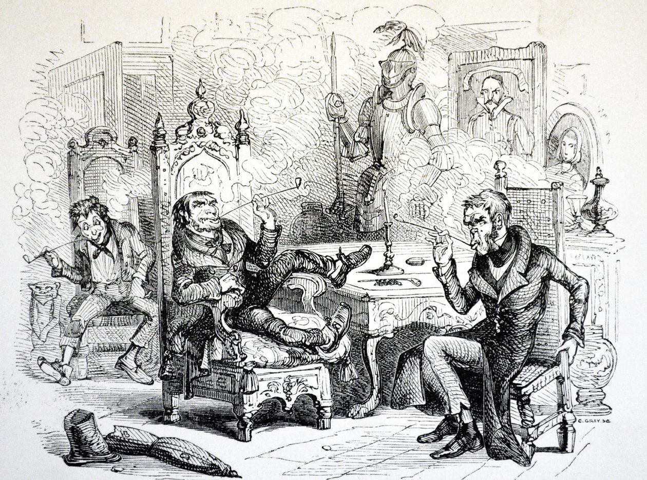 द ओल्ड क्यूरियोसिटी शॉप, 1841 द्वारा हबलोत नाइट ब्राउन