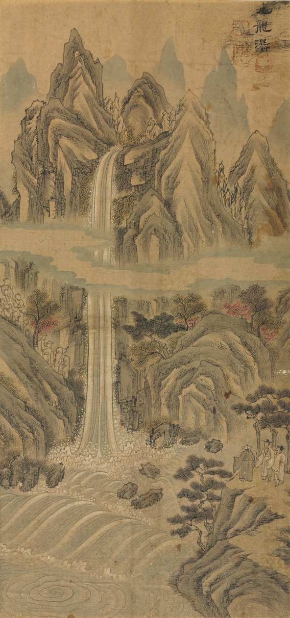 नाइन-ड्रैगन फॉल्स, 1800 के दशक के अंत में। द्वारा हान उनप्योंग