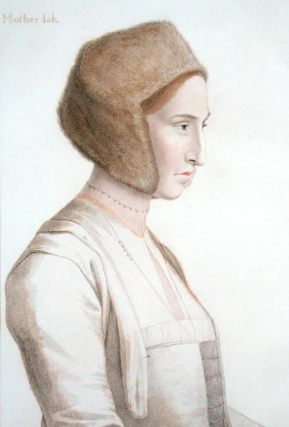 मदर जैक्सन, भविष्य की नर्स एडवर्ड VI, फ्रांसेस्को बार्टोलोज़ी (1727-1815) द्वारा उकेरी गई (उत्कीर्णन) द्वारा हंस (बाद में) होलबीन द यंगर