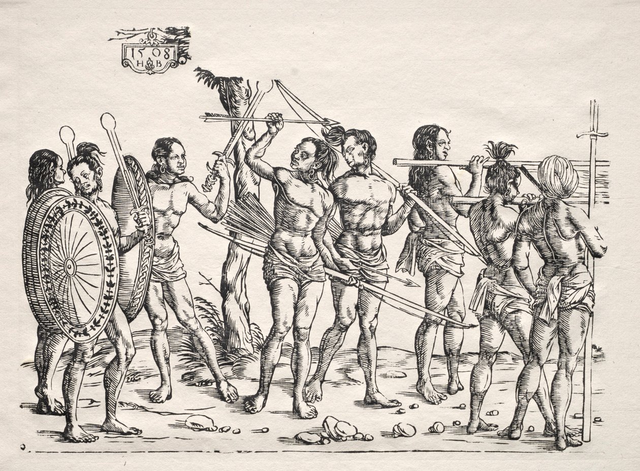 कोचीन के राजा, 1508। द्वारा हंस बर्गकमेयर