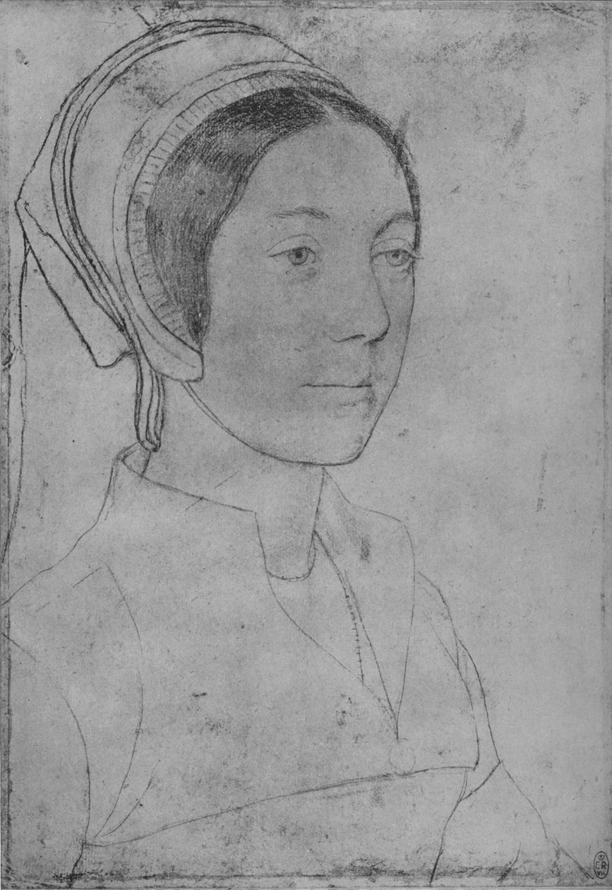 ए लेडी: अनजान, c1532-1543 1945 द्वारा हंस होल्बिन द यंगर