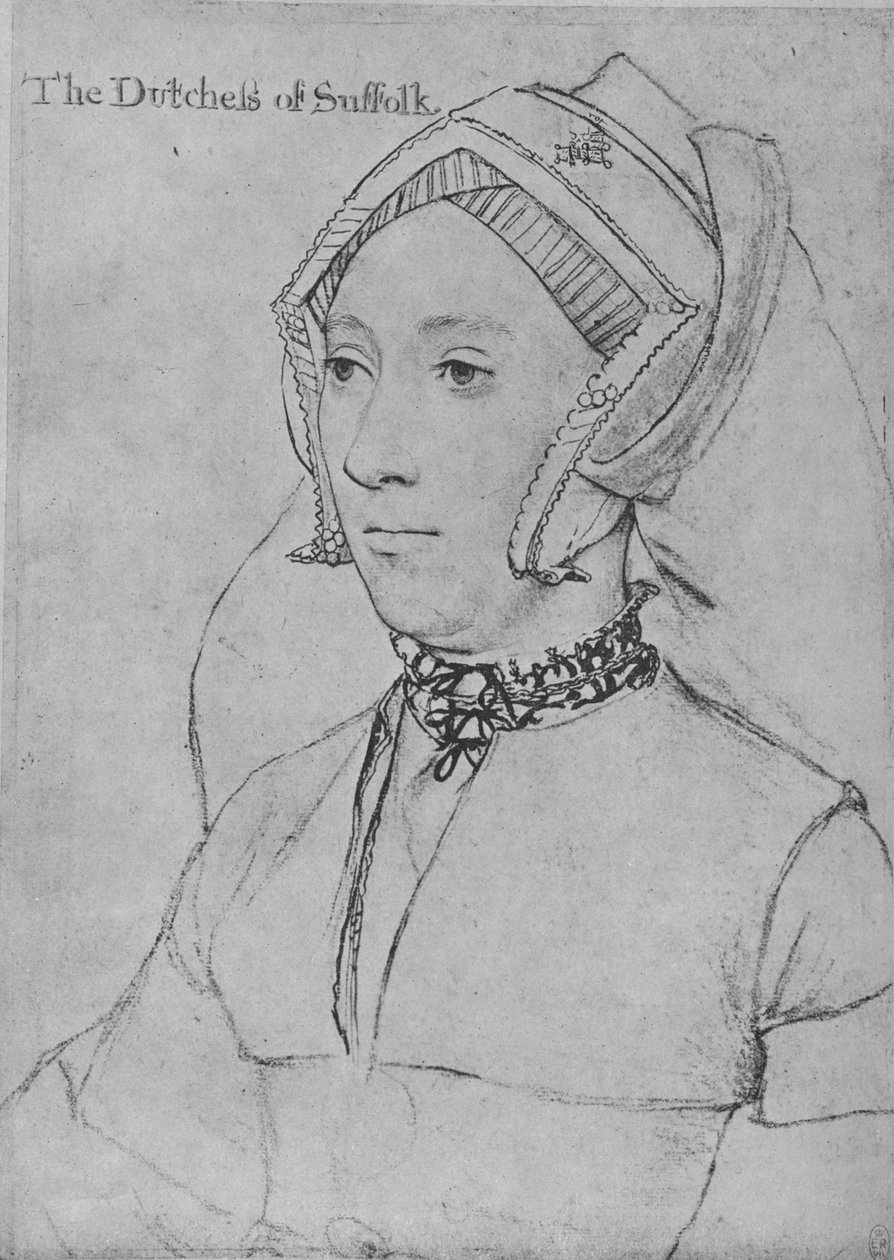 कैथरीन विलॉबी, c1532-1543 1945 द्वारा हंस होल्बिन द यंगर