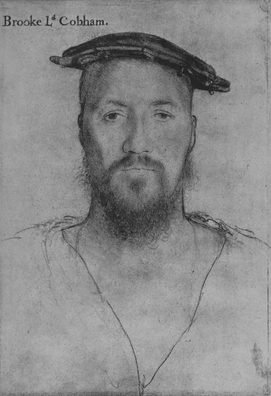 जॉर्ज ब्रुक, कोबम के भगवान, c1532-1543 1945 द्वारा हंस होल्बिन द यंगर