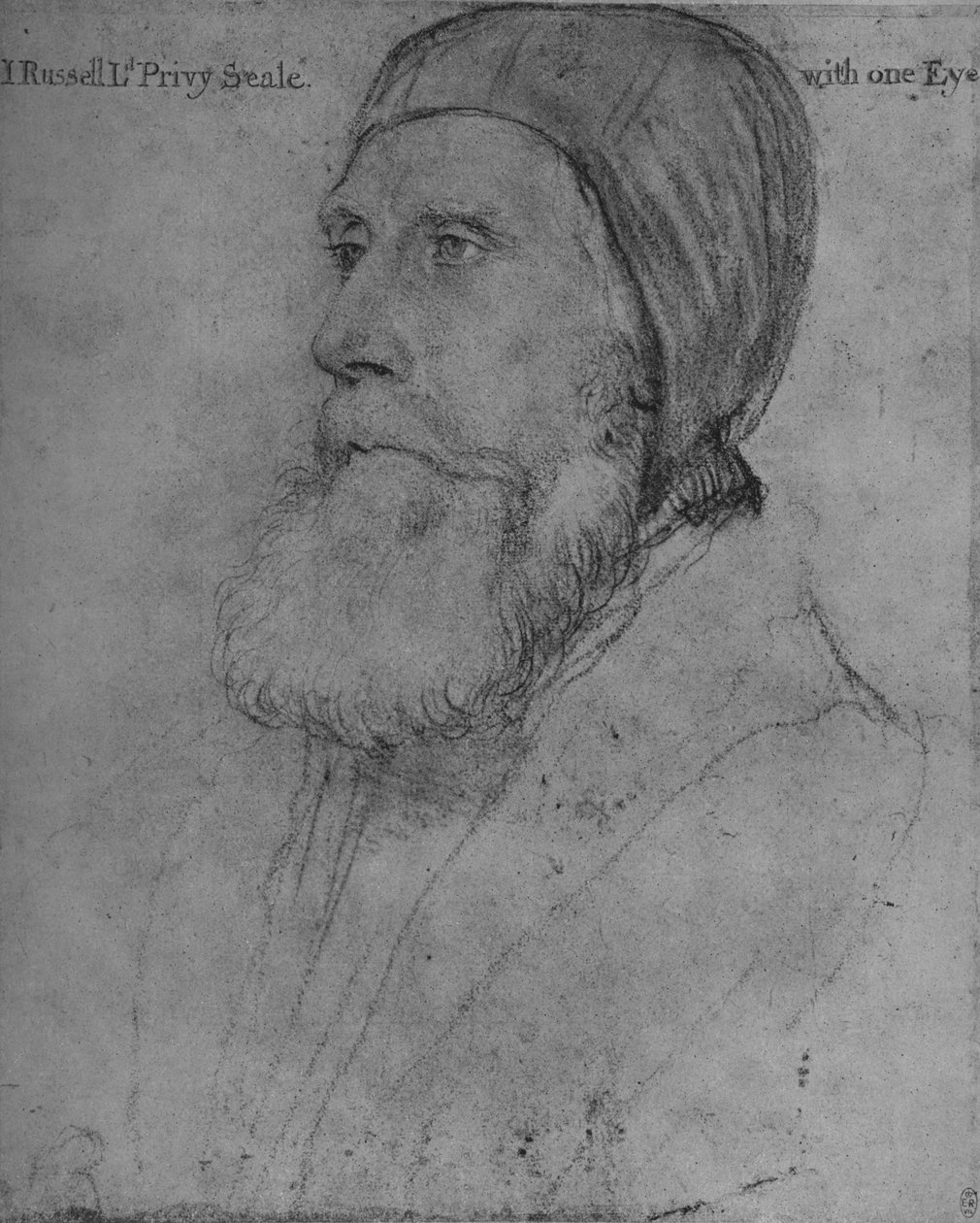 जॉन रसेल, बेडल के अर्ल, c1532-1543 1945 द्वारा हंस होल्बिन द यंगर