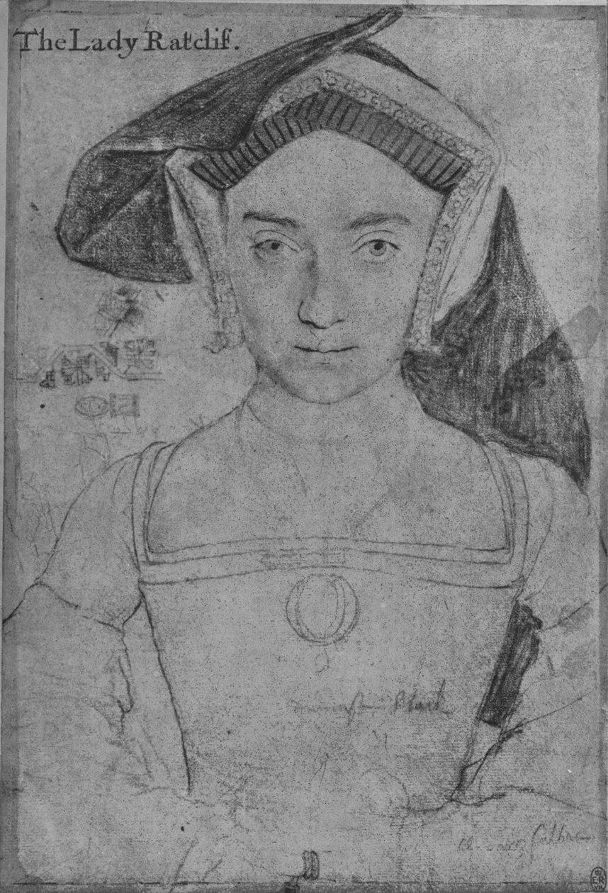 लेडी रैटक्लिफ, c1532-1543 1945 द्वारा हंस होल्बिन द यंगर