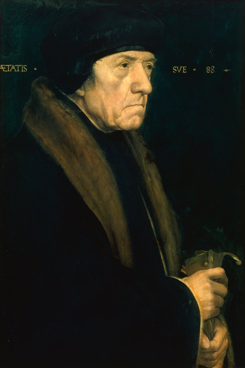 डॉ जॉन चेम्बर्स का पोर्ट्रेट, c.1543 (पैनल पर तेल और तापमान) द्वारा हंस होल्बिन द यंगर