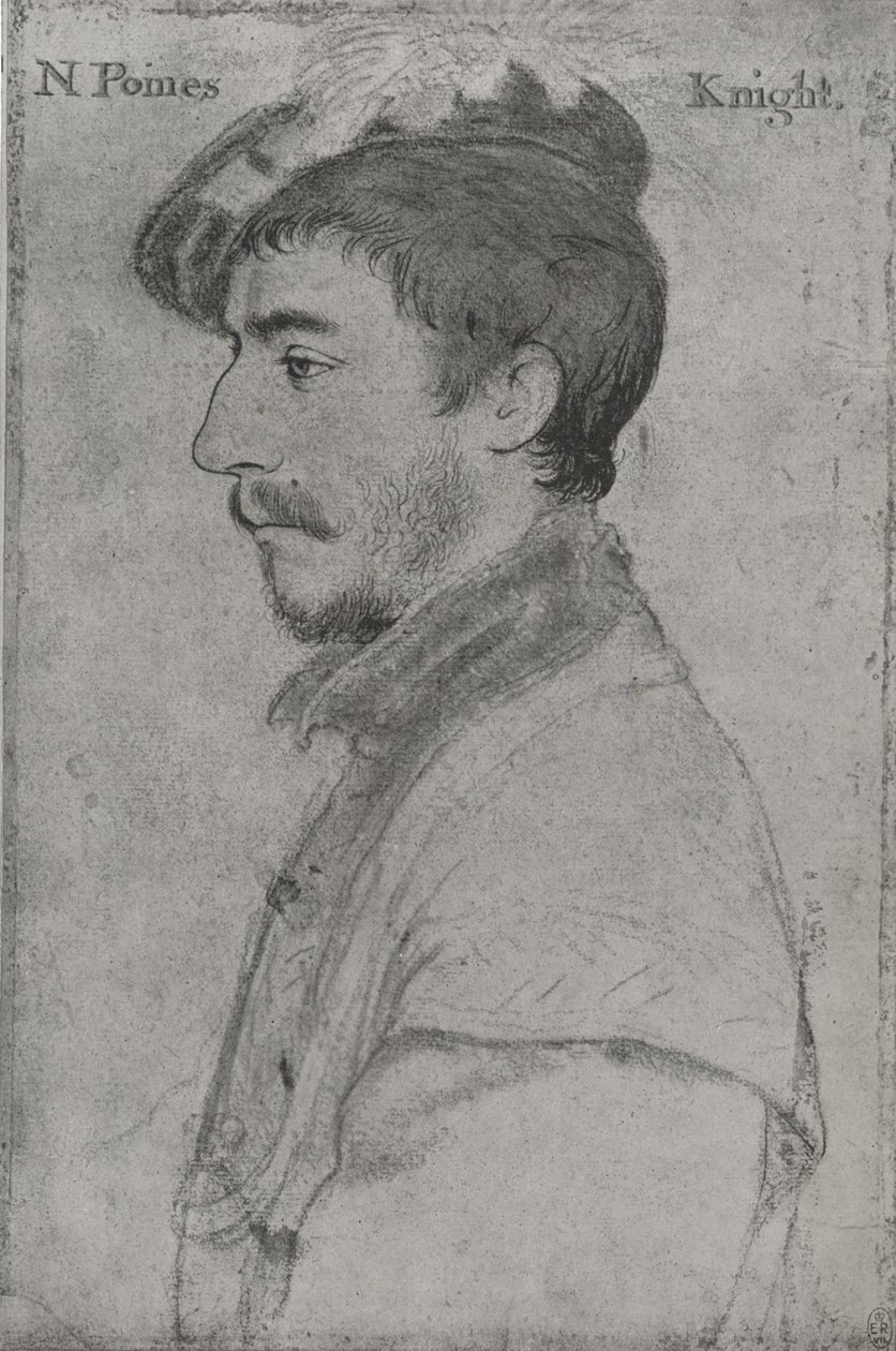 सर निकोलस पोयेंट्ज़, c1533-1543 1945 द्वारा हंस होल्बिन द यंगर