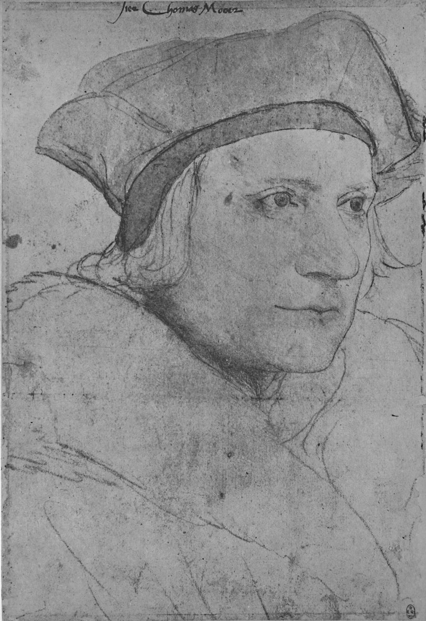 सर थॉमस मोर, 1526-1527 1945 द्वारा हंस होल्बिन द यंगर