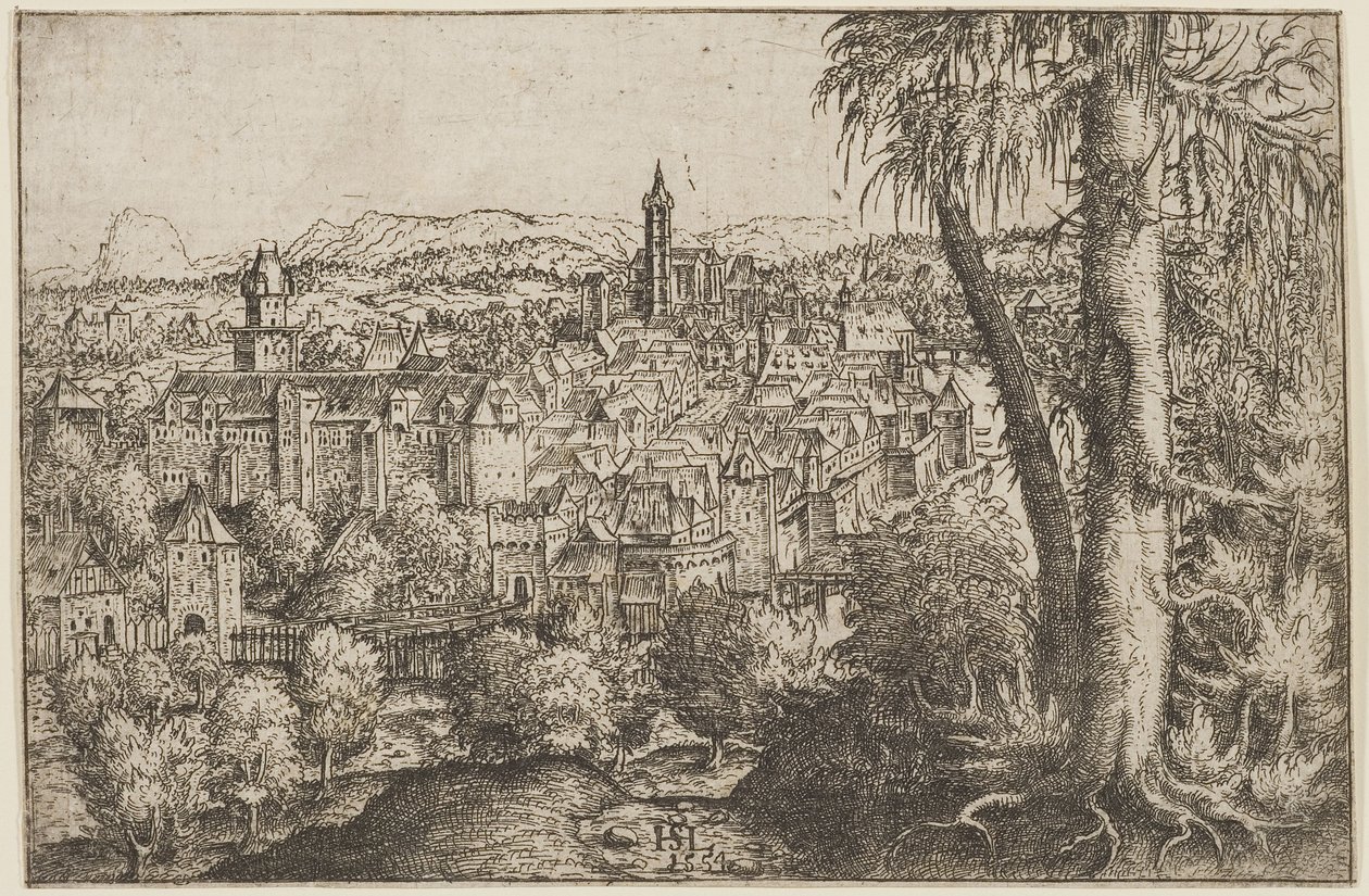 Steyr an der Enns का दृश्य द्वारा हंस सेबल लौटेन्सैक