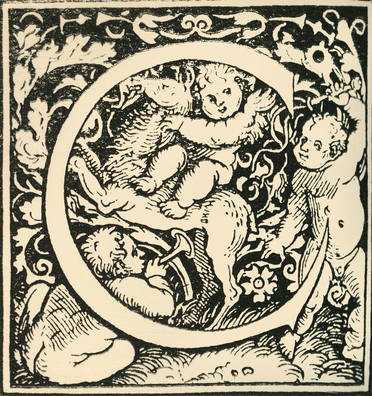 सी - हैंस वेडिट्ज़ द्वारा एक वर्णमाला, c1520-1521, 1908। द्वारा हंस वेडिट्ज़