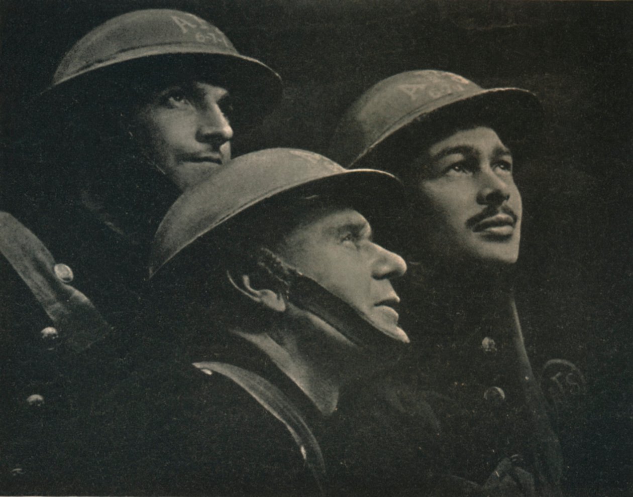 ए टेंस मोमेंट, 1942। द्वारा हेरोल्ड बुर्डेकिन