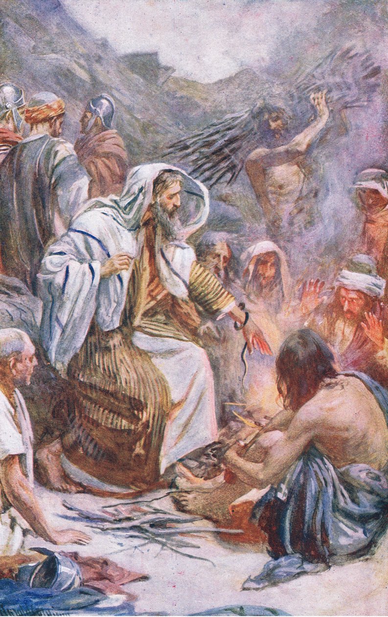 मेलिटा में सेंट पॉल, हेरोल्ड कोपिंग पिक्चर्स से चित्रण: द क्राउन सीरीज़, c.1920s द्वारा हेरोल्ड मैथुन