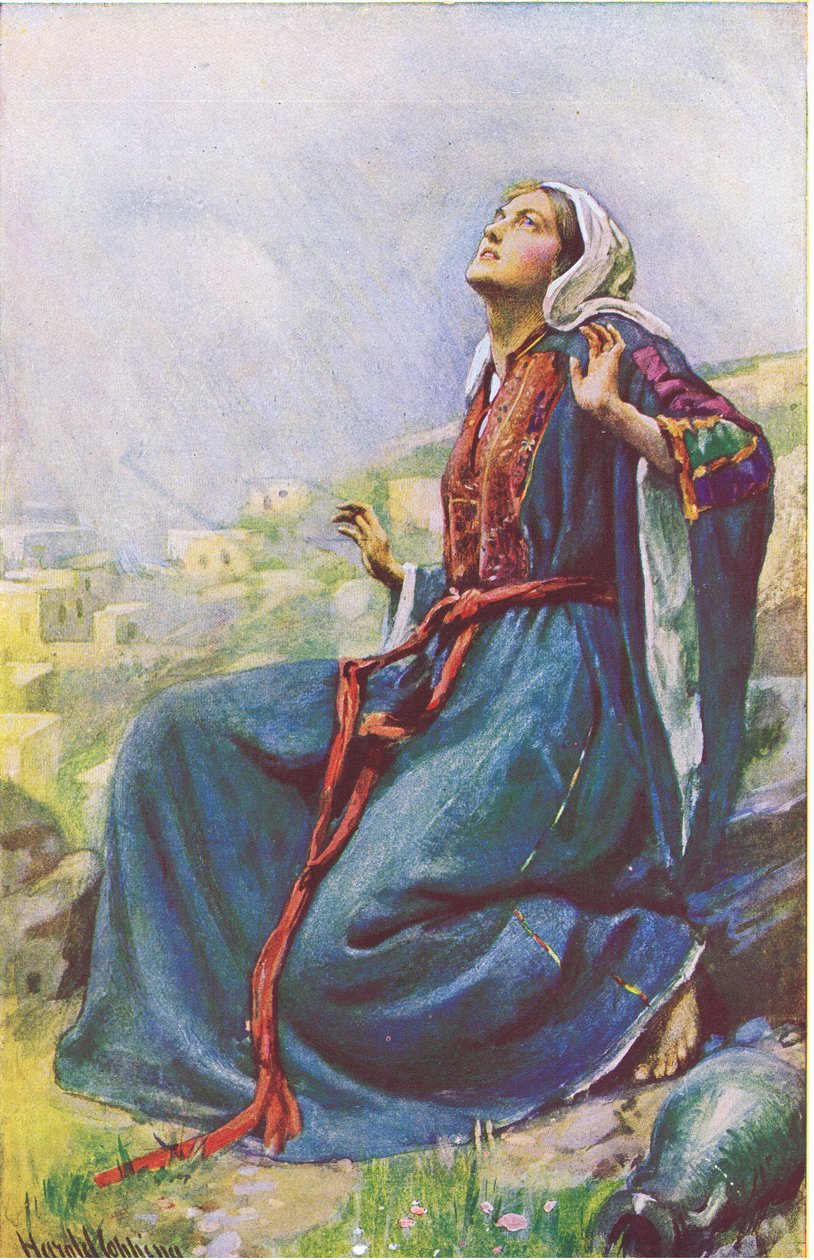 घोषणा, 'हेरोल्ड कोपिंग पिक्चर्स: द क्राउन सीरीज़' का चित्रण, c.1920's द्वारा हेरोल्ड मैथुन