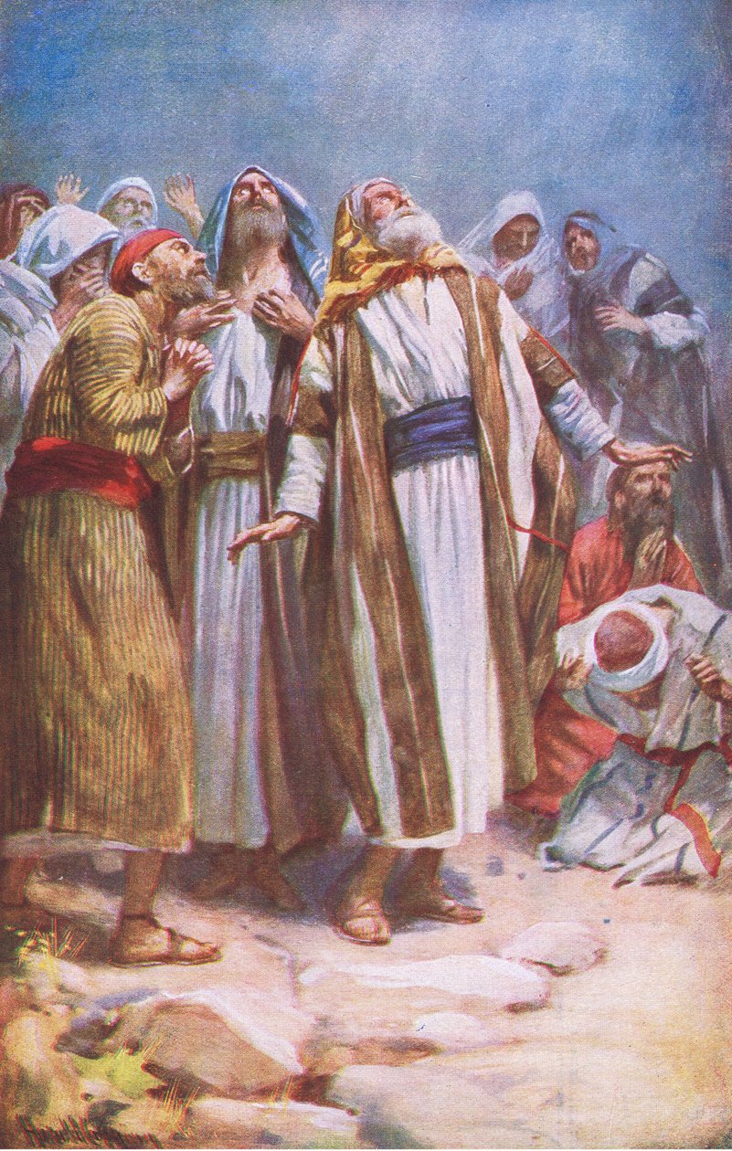 द एसेंशन, दृष्टांत हेरोल्ड कोपिंग पिक्चर्स: द क्राउन सीरीज, c.1920s द्वारा हेरोल्ड मैथुन