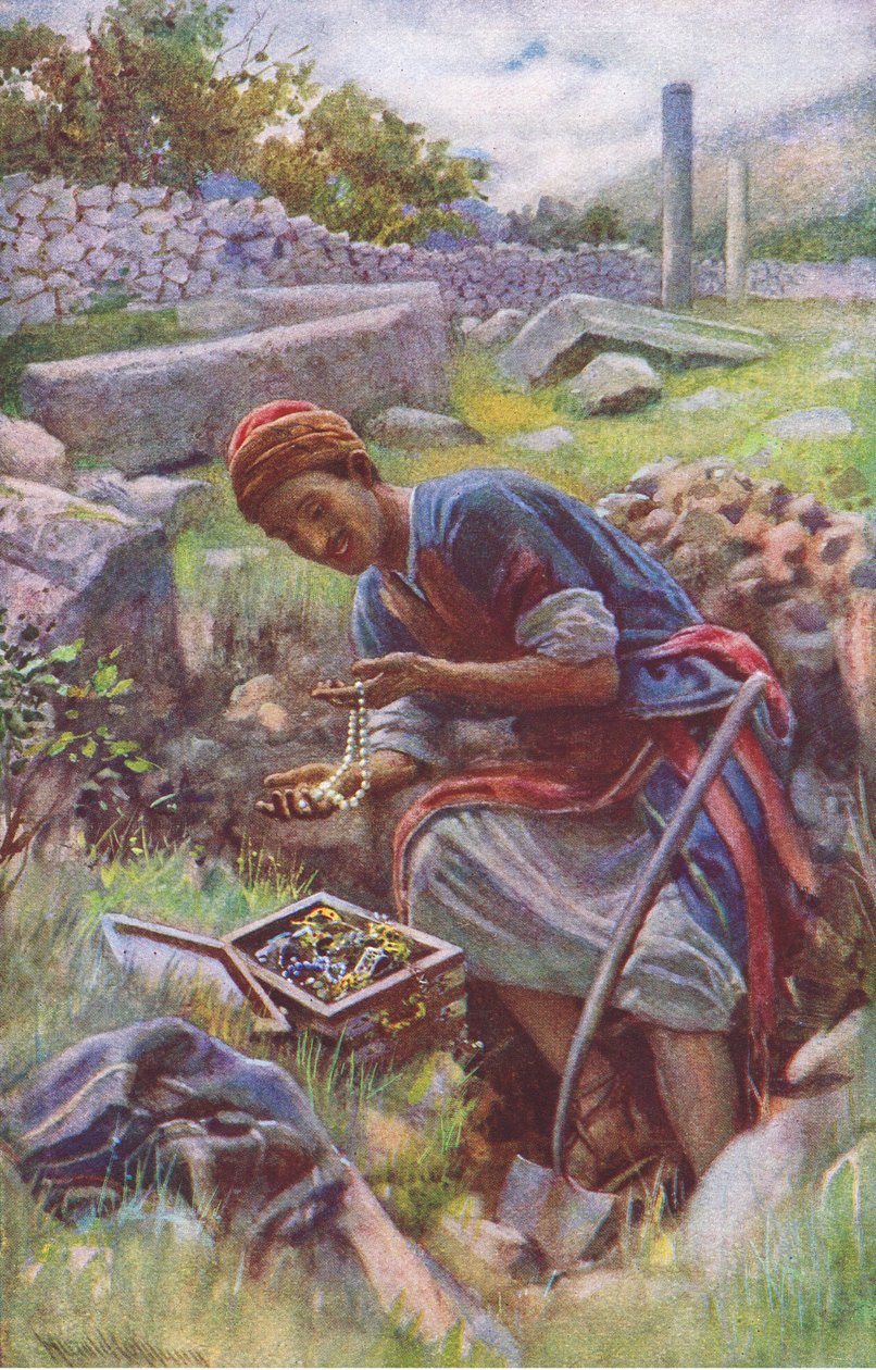 छिपा खजाना, हेरोल्ड कोपिंग पिक्चर्स से चित्रण: द क्राउन सीरीज़, c.1920s द्वारा हेरोल्ड मैथुन