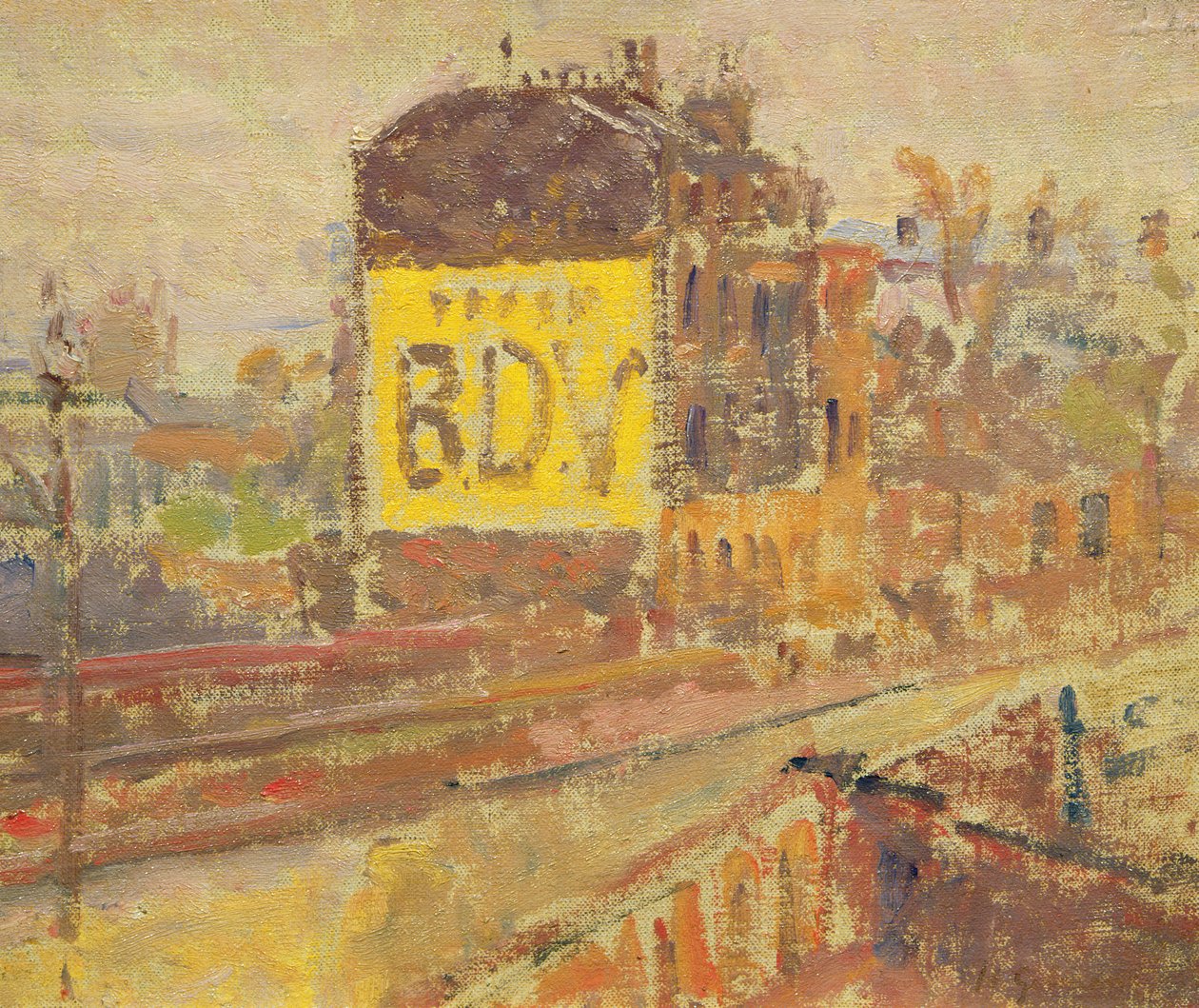 हैम्पस्टेड रोड, c.1910-11 द्वारा हेरोल्ड गिलमैन