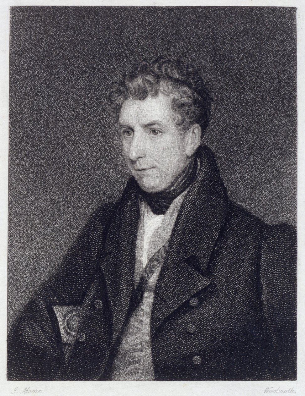 विलियम जर्डन (1782-1869) वूल्नोथ द्वारा उत्कीर्ण द्वारा हैरियट जेन मूर